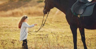 Terapia con caballos para niños autistas